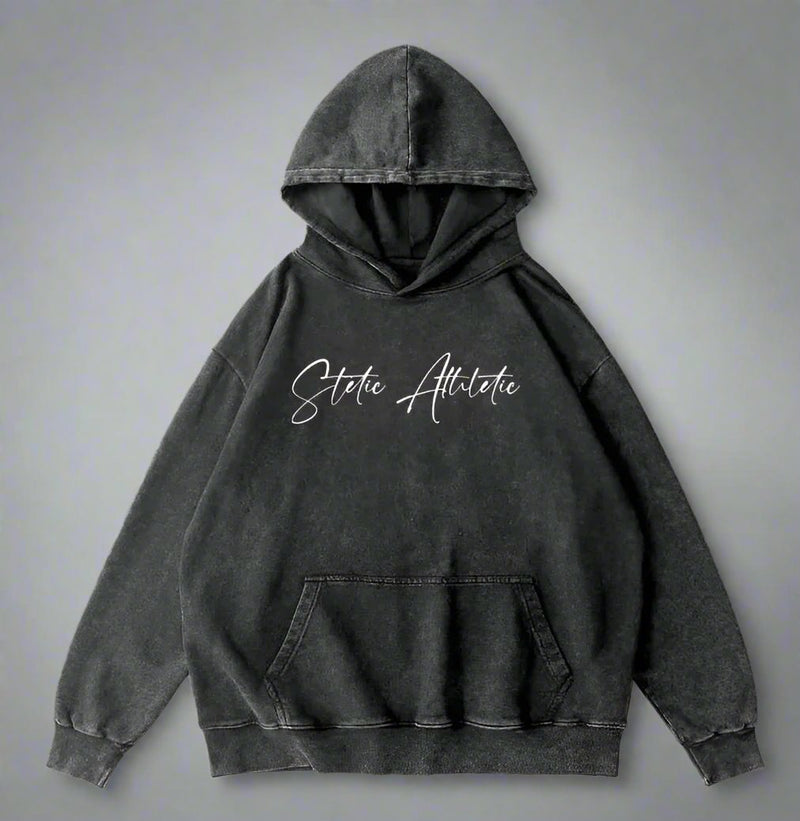 Acid Wash Signature Hoodie (Pre Order) - Stetic Athletic