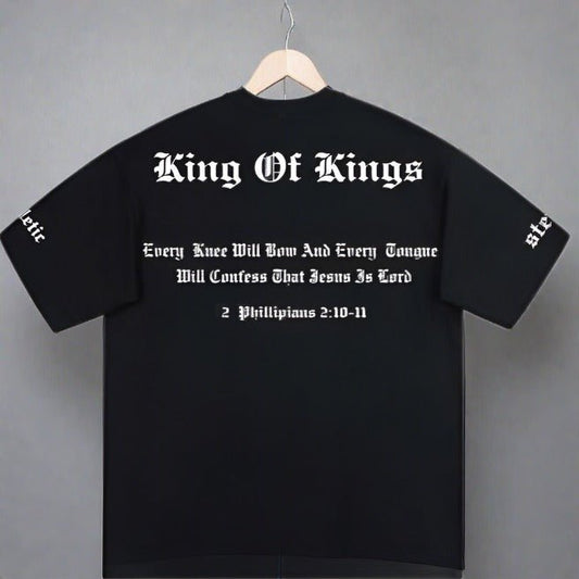King Of Kings Oversized Tee (Pre Order) - Stetic Athletic